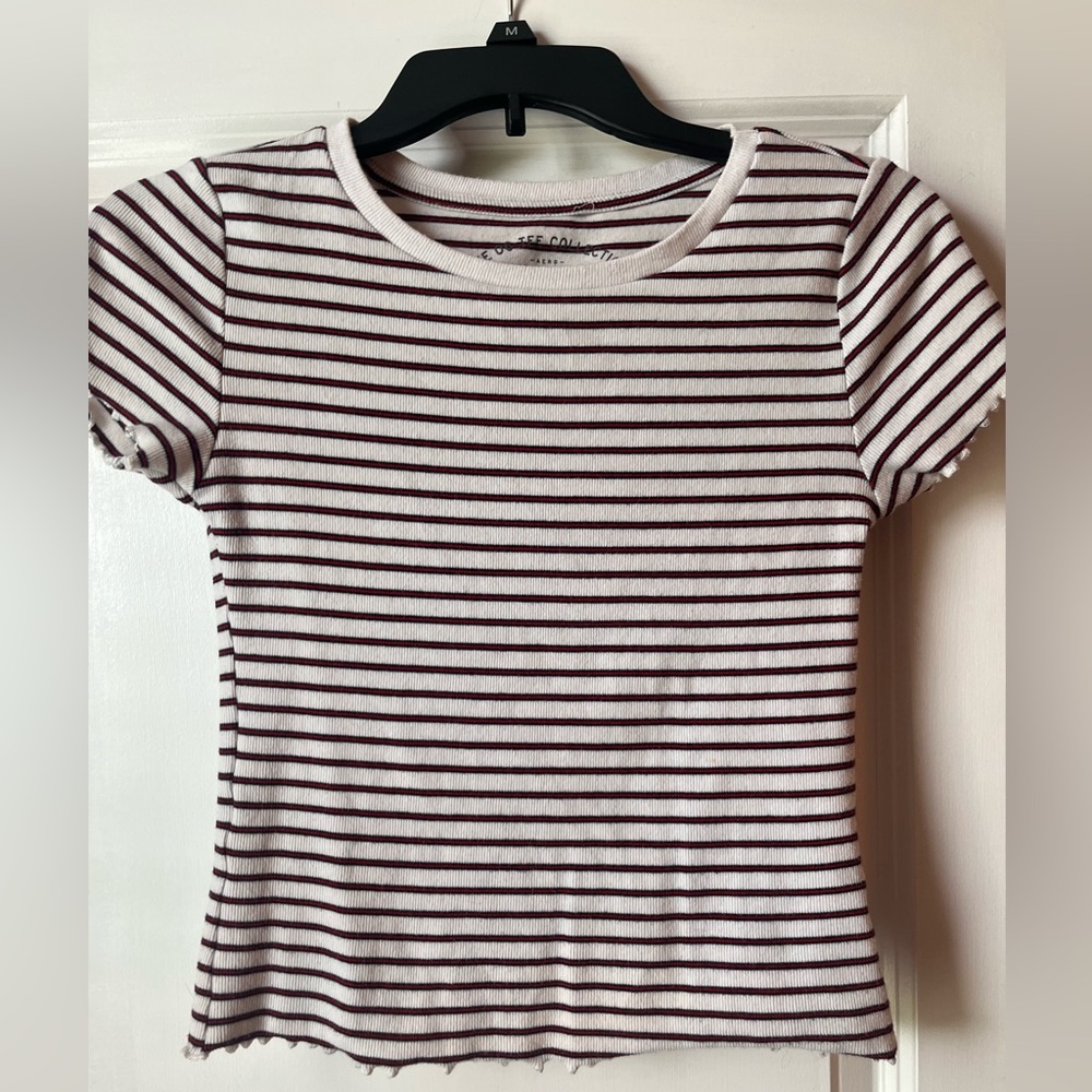 stripped Aeropostale shirt
